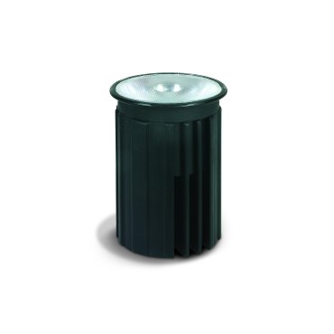 ONE Light LED - Ø 5 cm - 13W dimmable - 3000K - IP65 - noir