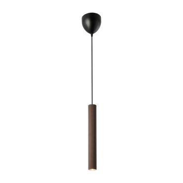Nordlux Vico - lampe suspendue - Ø 12,5 x 150 cm - brun métallique