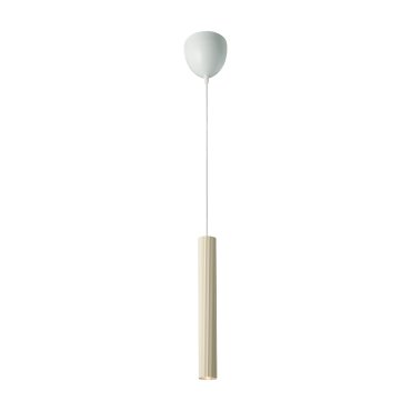 Nordlux Vico - lampe suspendue - Ø 12,5 x 150 cm - beige