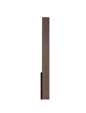 Nova Luce Isos - applique murale extérieure - 5,3 x 61 x 6 cm - 6W LED inclus - IP65 - corten