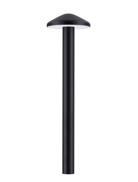 Nova Luce Nemo - lampe de jardin - Ø 11 x 40 cm - 5W LED inclus - IP65 - anthracite foncé