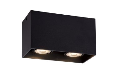 Lucide Bodi II - spot en saillie - 16,5 x 8,25 x 9,5 cm - noir