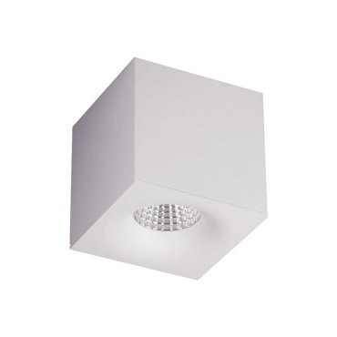 Artdelight Brick - plafonnier - 10 x 10 x 10 cm - 11W LED dimmable inclus - blanc