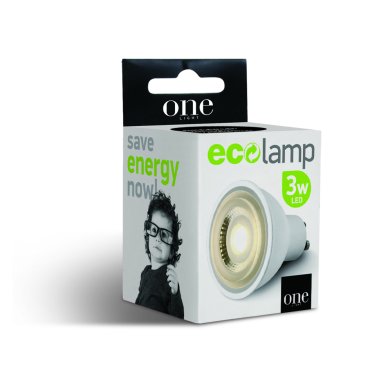 ONE Light 60° COB LED - Ø 5 x 5,5 cm - GU10 - 3W non-dimmersible - 3000K