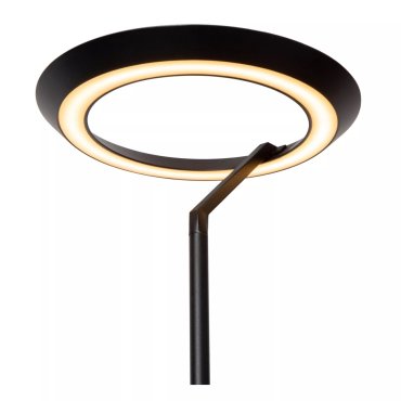 Lucide Celeste - lampadaire - Ø 28 x 174 cm - 21W dimmable LED inclus - noir