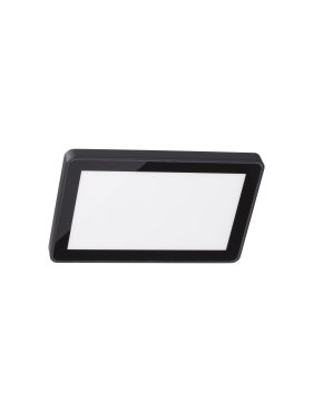Nova Luce Nobu - applique murale extérieure - 19,3 x 12,7 x 4,7 cm - 15W LED inclus - IP65 - noir sablé