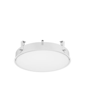 Nova Luce Perfect Profile Trimless - spot encastré - Ø 640 mm, 670 mm encastré - 40W LED dimmable inclus - 3000K - blanc
