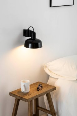 Faro Tatawin - applique - 18,4 x 14 x 15,5 cm - noir
