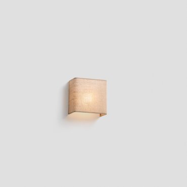 Faro Otton square- applique - 10,8 x 20 x 20,5 cm - jute