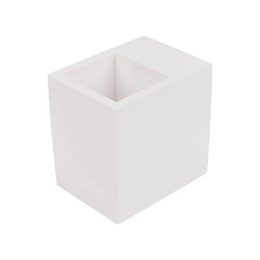 Elmark - applique murale en plâtre - 7 x 10 x 10 cm - blanc