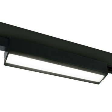 ONE Light Rail linéaire LED orientable - Système de rail triphasé - 50 x 6 x 10 cm - 40W LED inclus - noir - couleur de lumière blanche
