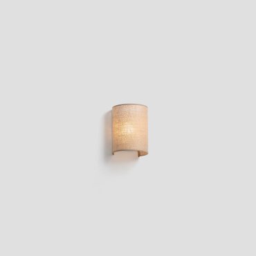 Faro Otton Round - applique - 12 x 15 x 20,5 cm - jute