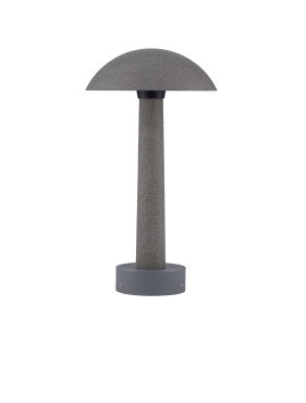 Nova Luce Tura - lampe de jardin - Ø 20 x 35 cm - 7W LED inclus - IP65 - noir