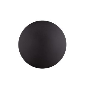 Nova Luce Copper - applique murale extérieure - Ø 24 x 5,6 cm - 12W LED inclus - IP65 - noir