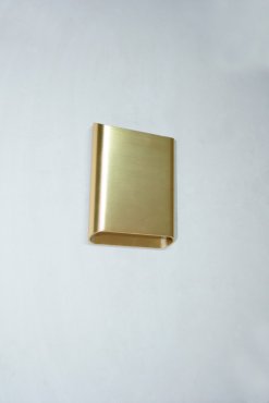 Artdelight Diaz Large - applique murale - 4 x 14,5 x 20 cm - 2 x 6W LED inclus - IP65 - or chaud