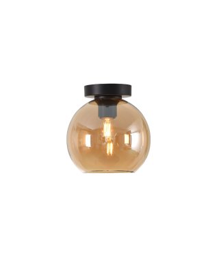 Artdelight Marino - plafonnier - Ø 20 x 21 cm - ambre