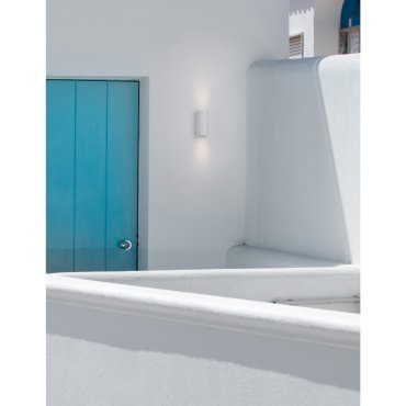 Nova Luce Nero - applique d'extérieur - 7 x 8 x 15 cm - IP54 - blanc