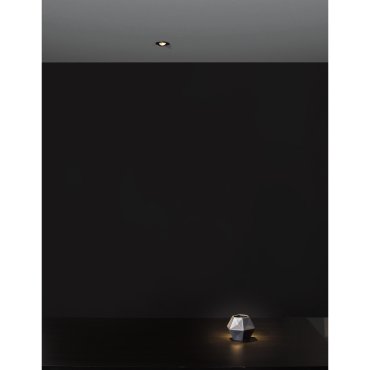 Nova Luce Tif - spot à encastrer - Ø 60 mm, Ø 52 mm à encastrer - 2W LED inclus - noir sable