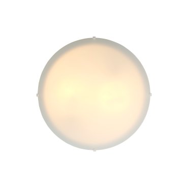 Nordlux Standard - plafonnier - Ø 37,8 x 9,9 cm - blanc