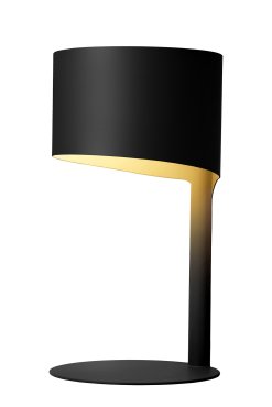 Lucide Knulle - lampe à poser - 28cm - noir