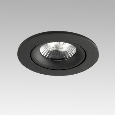 Faro Nais Orientable - spot à encastrer - Ø 70 mm, Ø 76 mm à encastrer - 7W LED inclus - noir mat