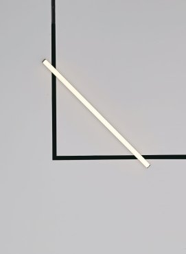 VK Lighting Kona - système de rail magnétique - faisceau de rail - 120 x 3 x 8,3 cm - 27W dimmable LED inclus - noir