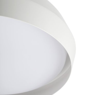 Faro Shoku - plafonnier - Ø 35 x 9,3 cm - 24W LED dimmable inclus - blanc