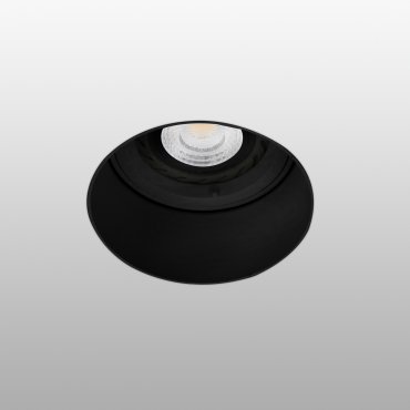 Faro Fresh Trimless - spot encastrable - Ø 120 mm, Ø 90 mm encastrable - noir mat