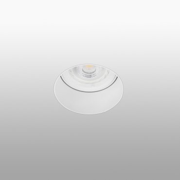Faro Fresh Trimless - spot encastrable - Ø 120 mm, Ø 90 mm encastrable - blanc mat