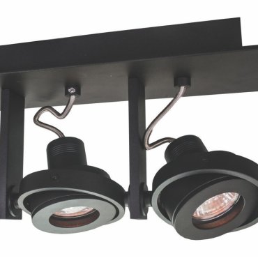 Artdelight Meist - spot en saillie 3L - 34,5 x 11,5 x 15 cm - noir