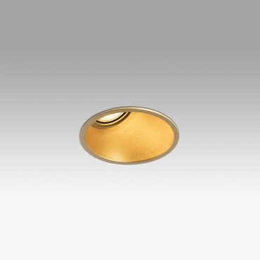 Faro Fresh Wall Washer - spot encastré - Ø 90 mm, Ø 83 mm encastrable - or