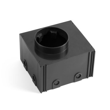 Faro Tras - boîte encastrée pour spots au sol - 17 x 12,7 x 10,4 cm - noir