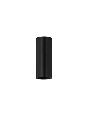 Nova Luce Comet - plafonnier - Ø 4 x 10 cm - noir sablé