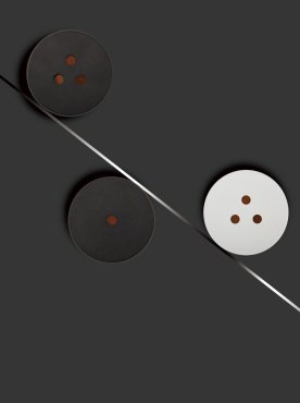 VK Lighting Thesi - spot en saillie - Ø 15 x 4,1 cm - 9W LED inclus - noir