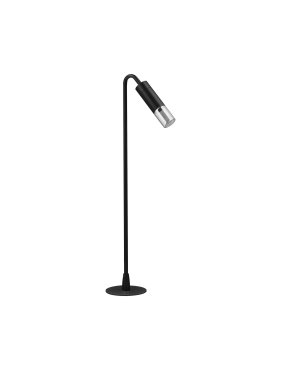 Nova Luce Aether - lampe de jardin - Ø 12 x 60 x 17 cm - 5W LED inclus - IP65 - anthracite foncé
