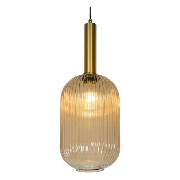 Lucide Maloto - Lampe suspendue - Ø 20 x 150 cm - ambre
