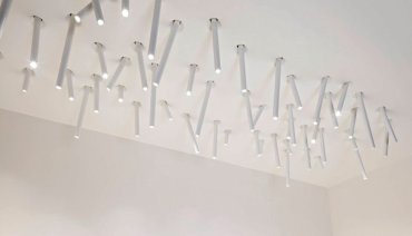 VK Lighting Gypsum - spot encastré - 20 x 20 x 38 cm - 2W LED inclus - blanc