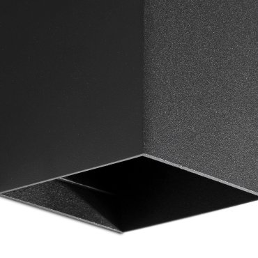 Faro Lune 2L - applique murale - 8 x 15,5 x 6,5 cm - noire