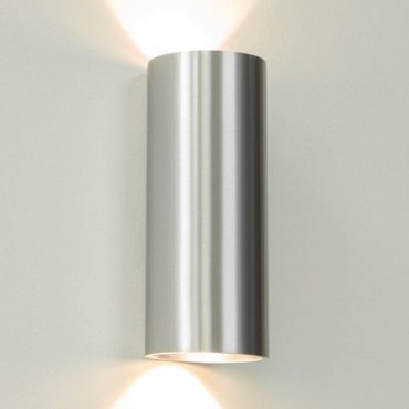 Artdelight Brody2 - applique murale - 7,2 x 7,2 x 18 cm - 2 x 4W LED dimmable inclus - IP54 - aluminium