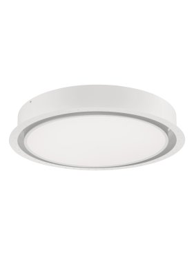 Nova Luce Perfect Profile Trimless - spot encastré - Ø 600 mm, 670 mm encastré - 40W LED dimmable inclus - 3000K - blanc