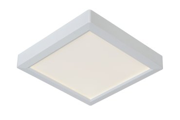 Lucide Tendo-led - plafonnier / spot encastré - 22 x 22 x 3 cm - 18W LED inclus - blanc