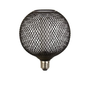 Searchlight Deco LED - Ø 12 x 15 cm - E27 - 3,5W dimmable - 1800K - noir