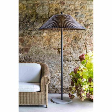 Faro Saigon - lampadaire - Ø 103 x 195 cm - IP65 - brun