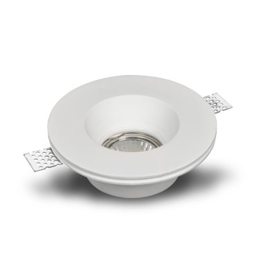 Artdelight Vieira - spot encastré - Ø 130 mm, Ø 133 mm encastré - blanc
