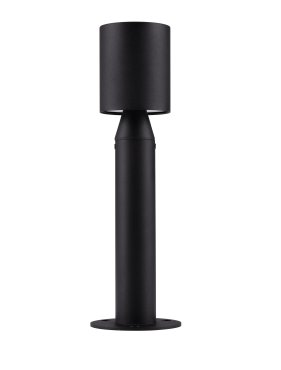 Nova Luce Brot - lampe de jardin - Ø 9 x 29,5 cm - 6W LED inclus - IP65 - noir sablé