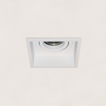 Artdelight Rex - spot encastré - 92 x 92 mm, 83 x 83 mm format encastré - blanc