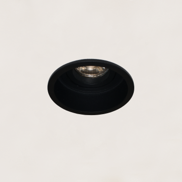 Artdelight Rex - spot encastrable - Ø 92 mm, Ø 83 mm encastrable - noir