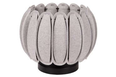 Lucide Spencer - lampe à poser - Ø 30 x 19,5 cm - gris