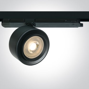 ONE Light COB Zoomable Range - track spot - Ø 11 x 6 cm - 25W LED inclus - noir
