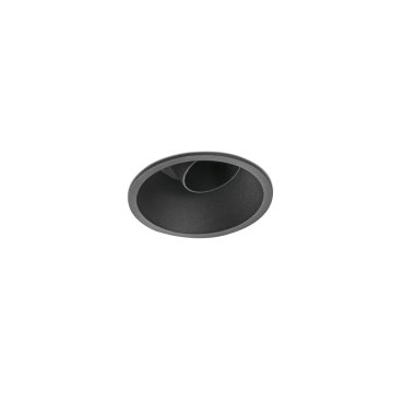 Faro Kope - spot encastrable - Ø 85 mm, Ø 68 mm dimension d’encastrement - 7W LED incluse - noir